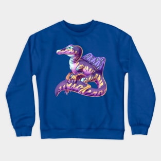 Pastel Spinosaurus Crewneck Sweatshirt